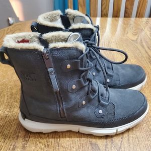 Sorel Joan II dual zip waterproof boots